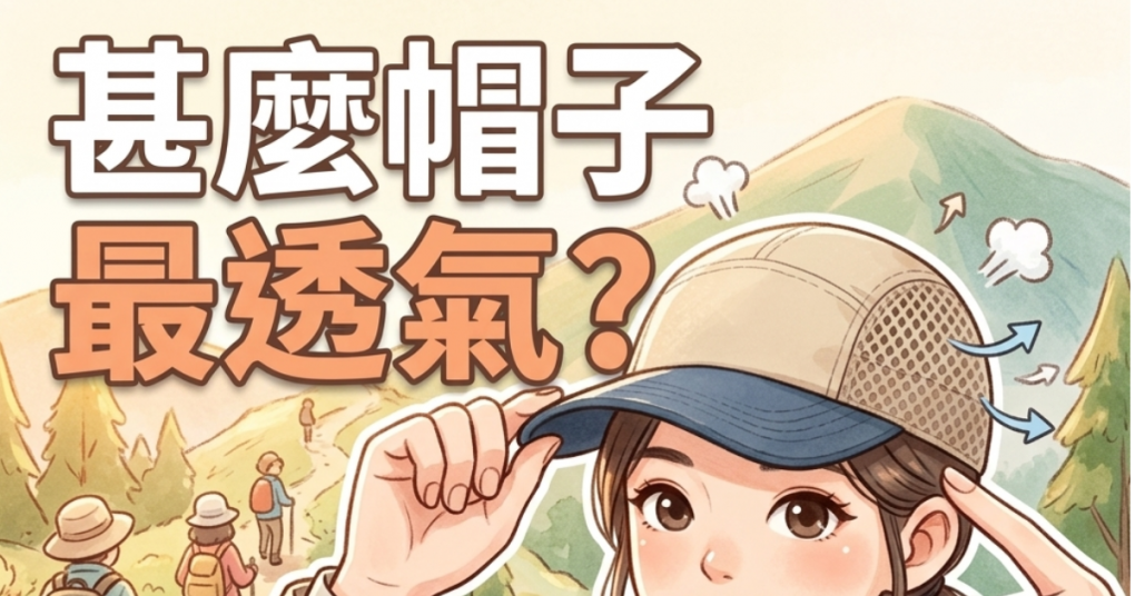 什麼帽子最透氣文章封面