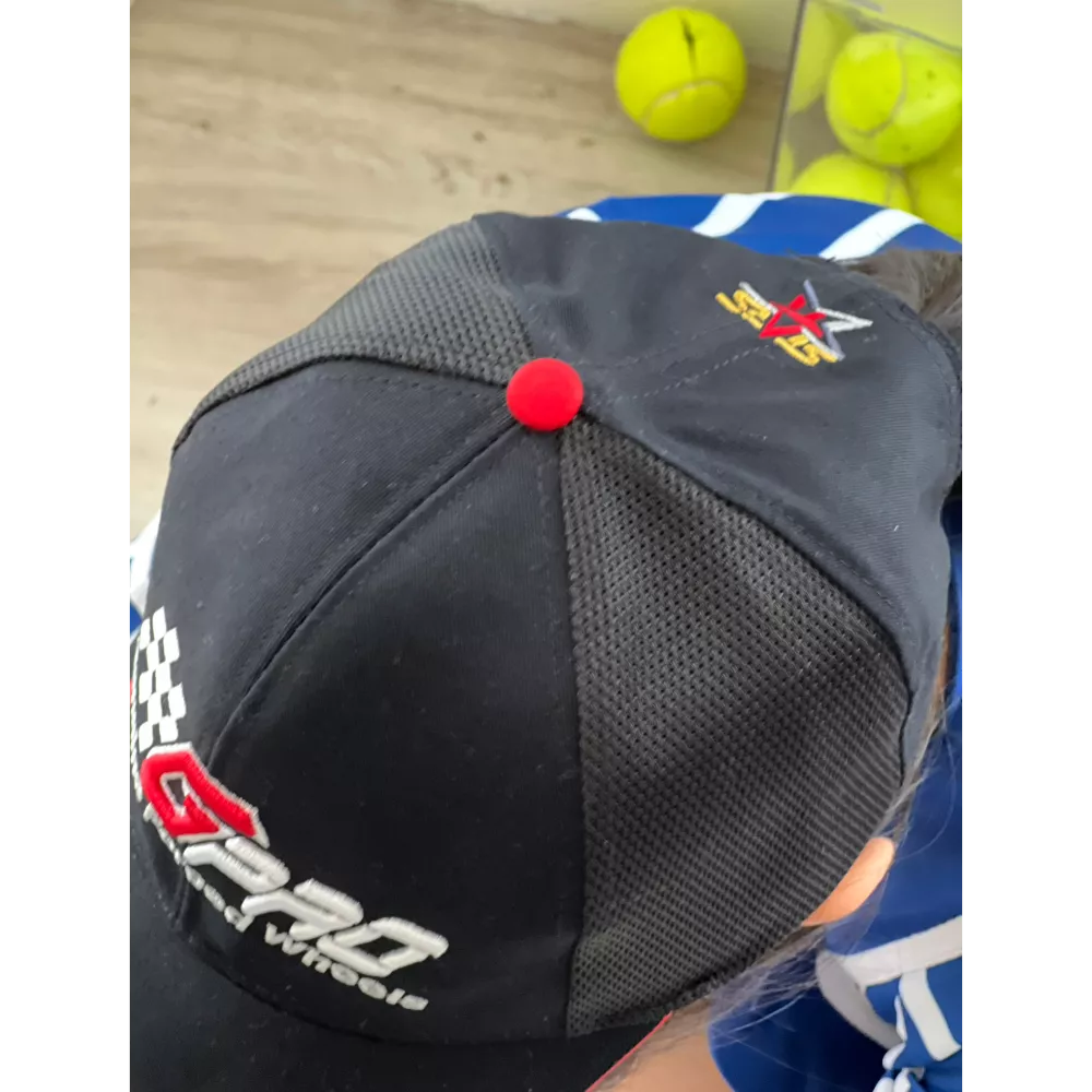 賽車美式風格剪接棒球帽