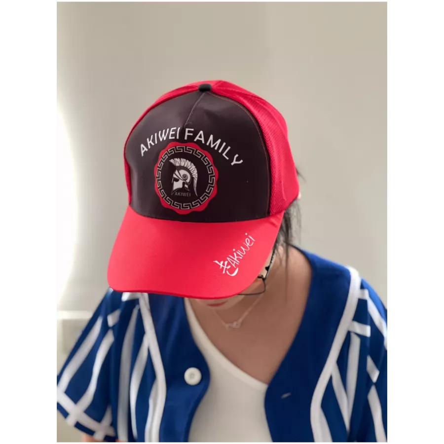 [Akiwei]昇華剪接透氣棒球帽
