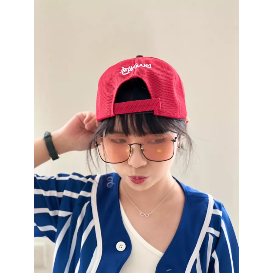 [Akiwei]昇華剪接透氣棒球帽