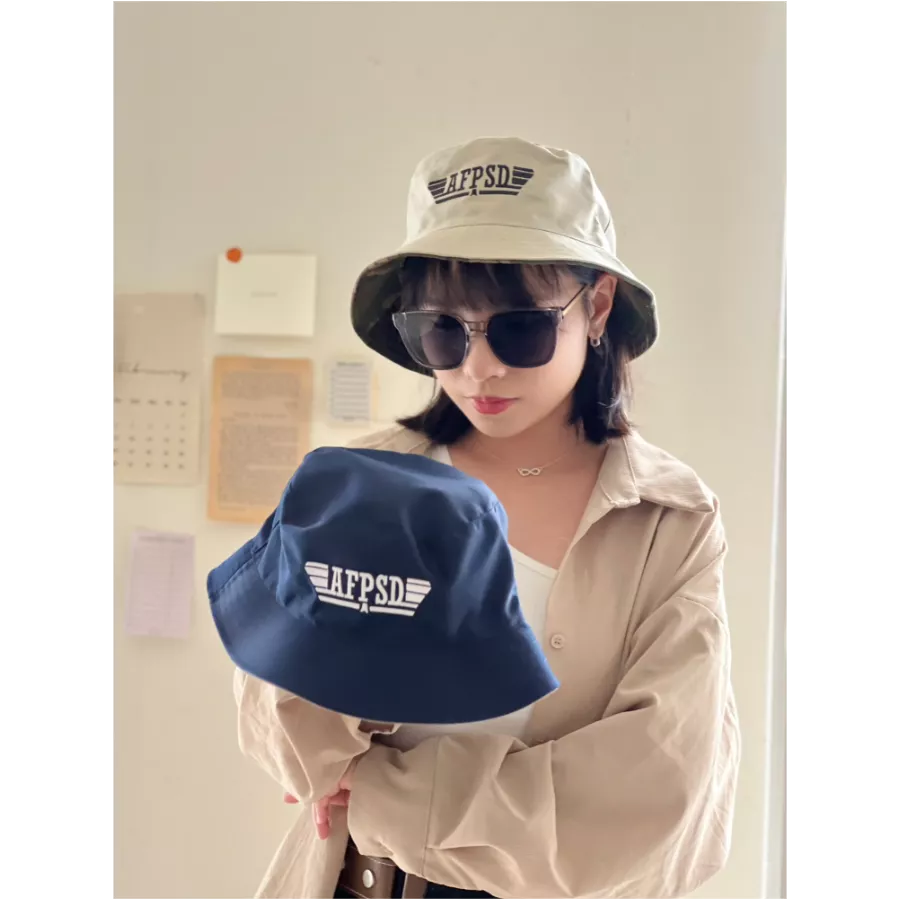 【TOPGUN】迷彩雙色電繡漁夫帽