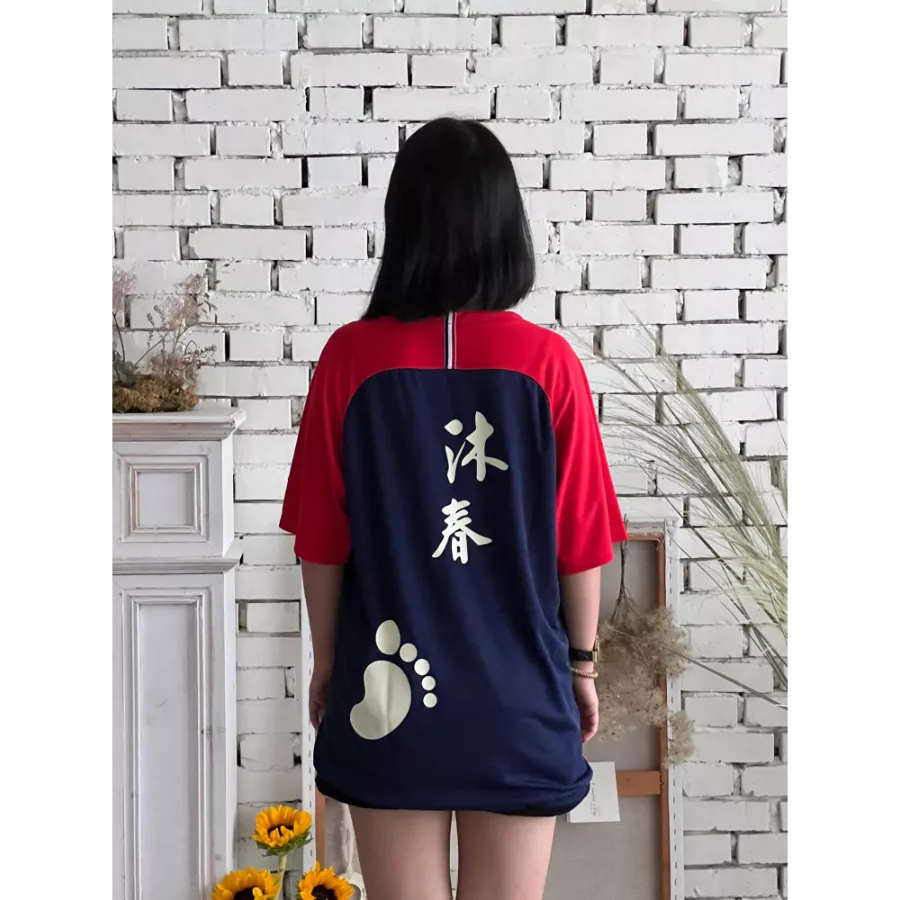 輕量印刷速乾排汗開扣T恤