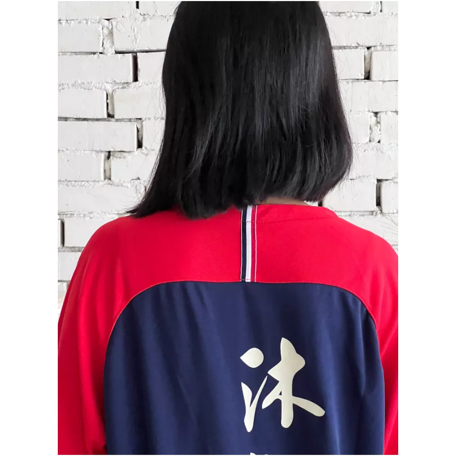 輕量印刷速乾排汗開扣T恤