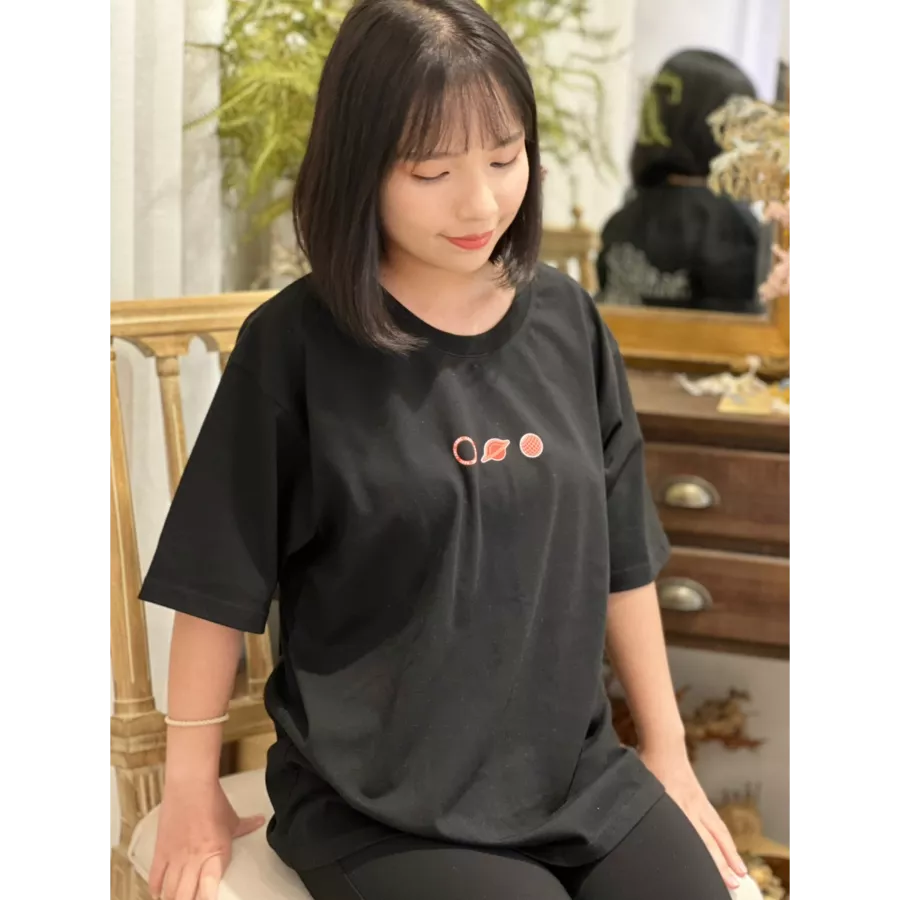 [落肩款]大圖印刷T恤