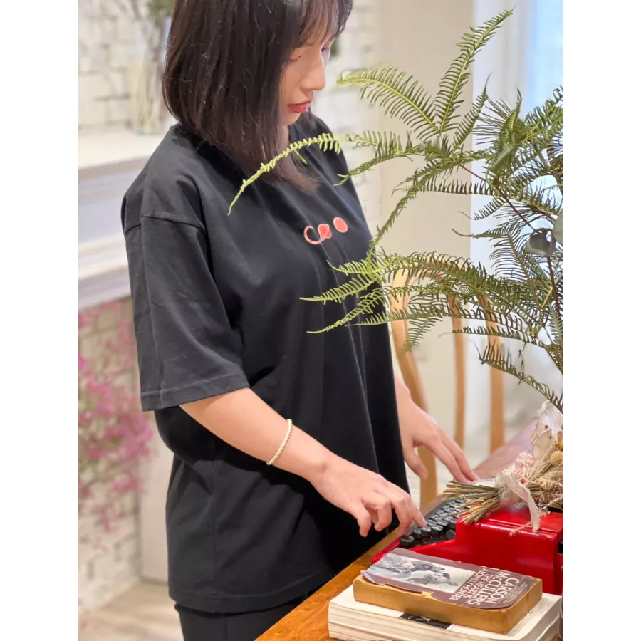 [落肩款]大圖印刷T恤