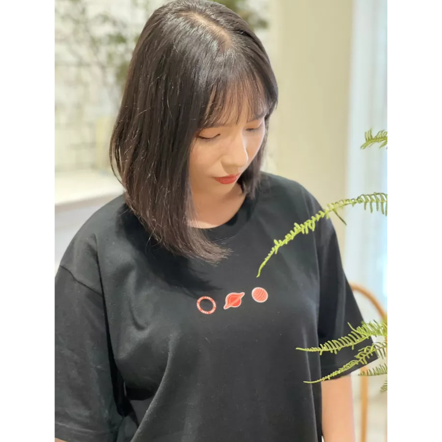 [落肩款]大圖印刷T恤