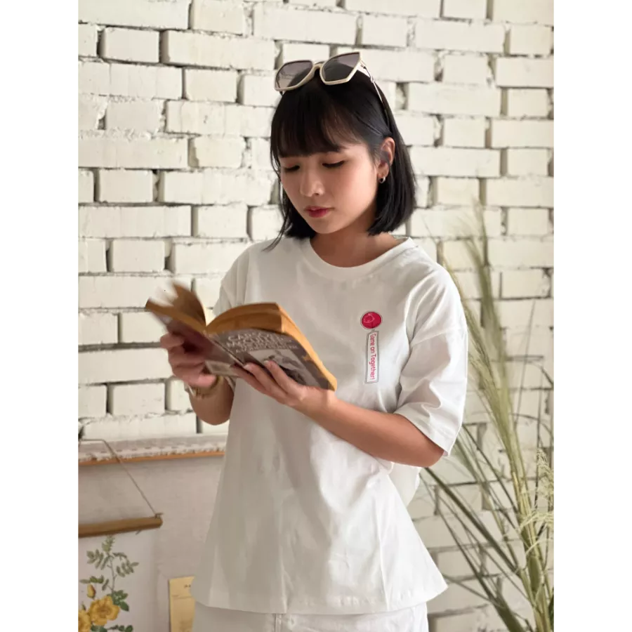 [落肩款]大圖轉印T恤