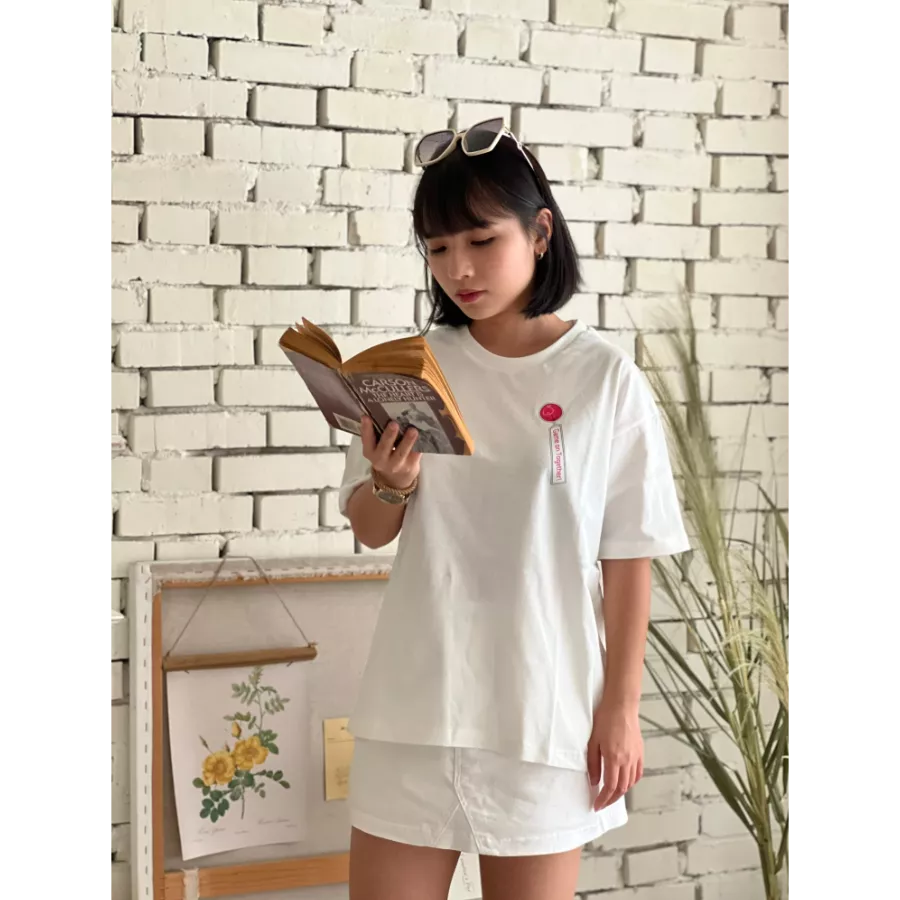 [落肩款]大圖轉印T恤