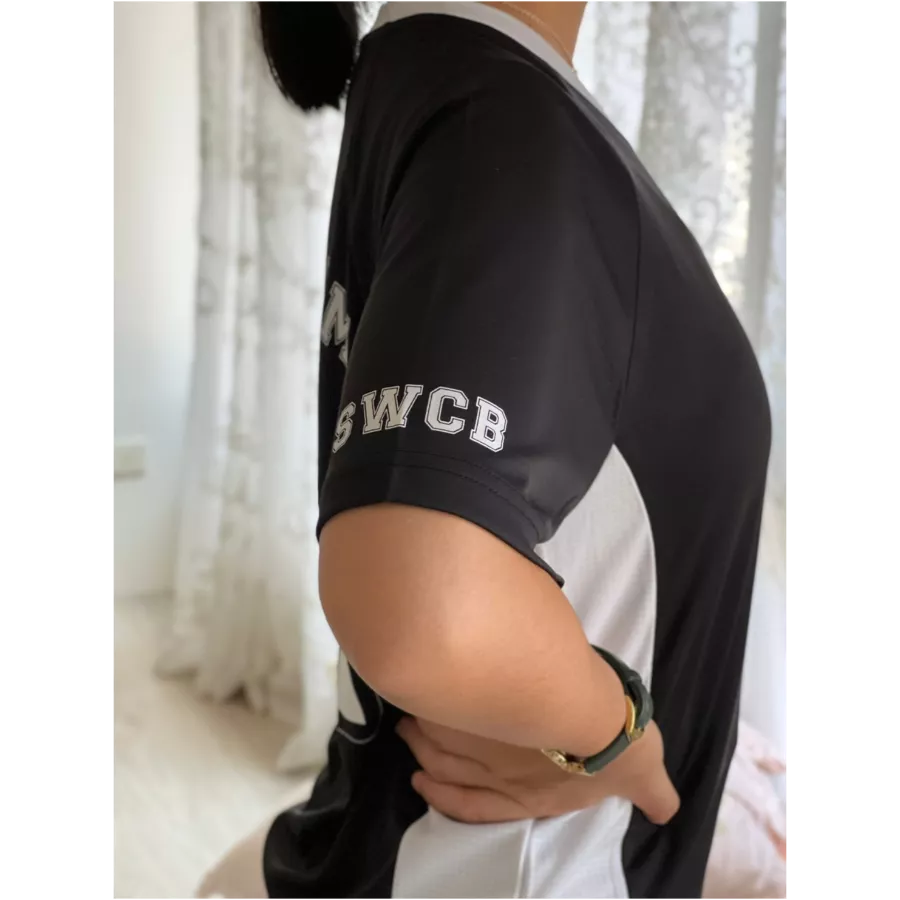 [洄遊農村]輕量剪接修身棒球衣