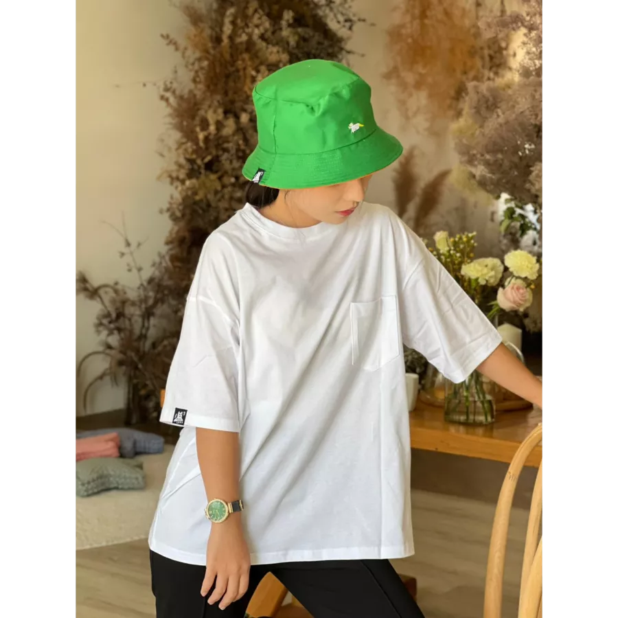 [山姆與傑克]落肩款大圖T恤