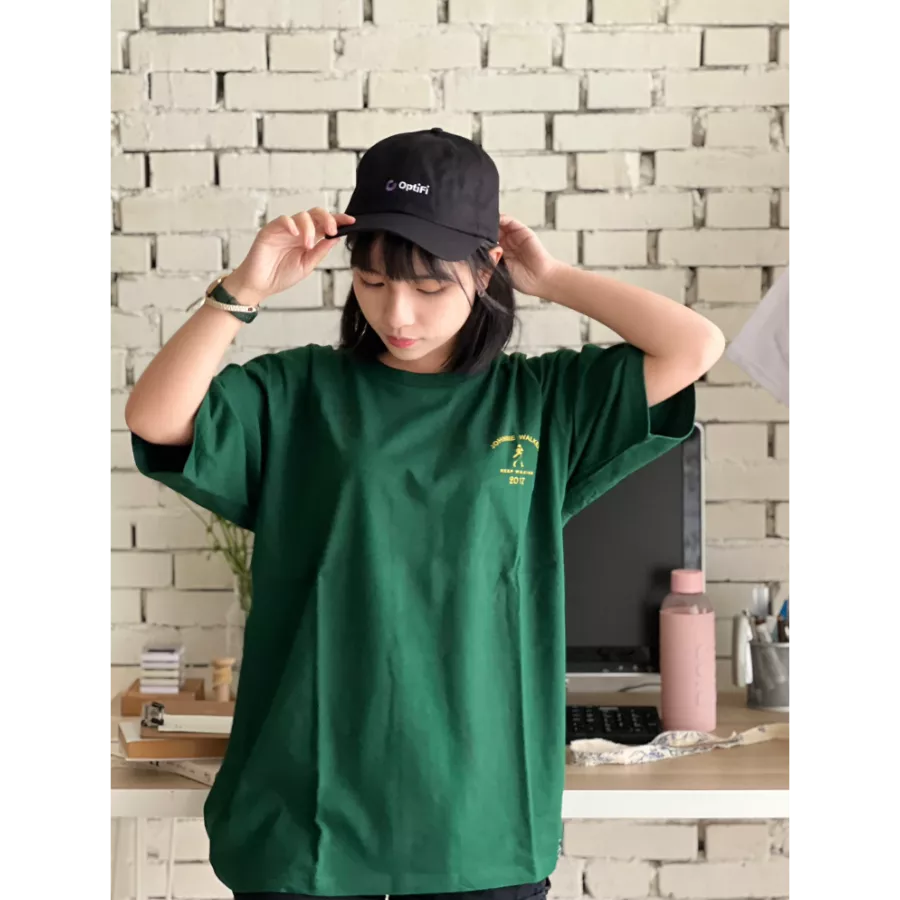 [Johnnie Walker]簡約印刷圓T