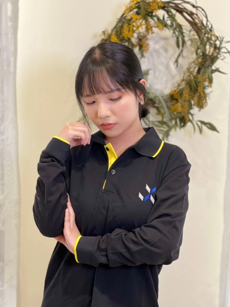 長袖假兩件排汗POLO衫