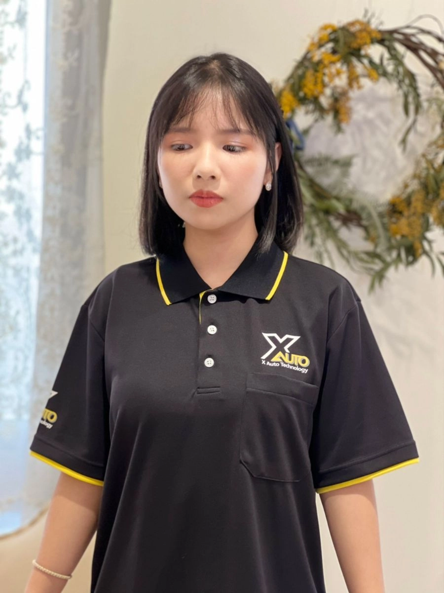 假兩件轉印排汗POLO衫