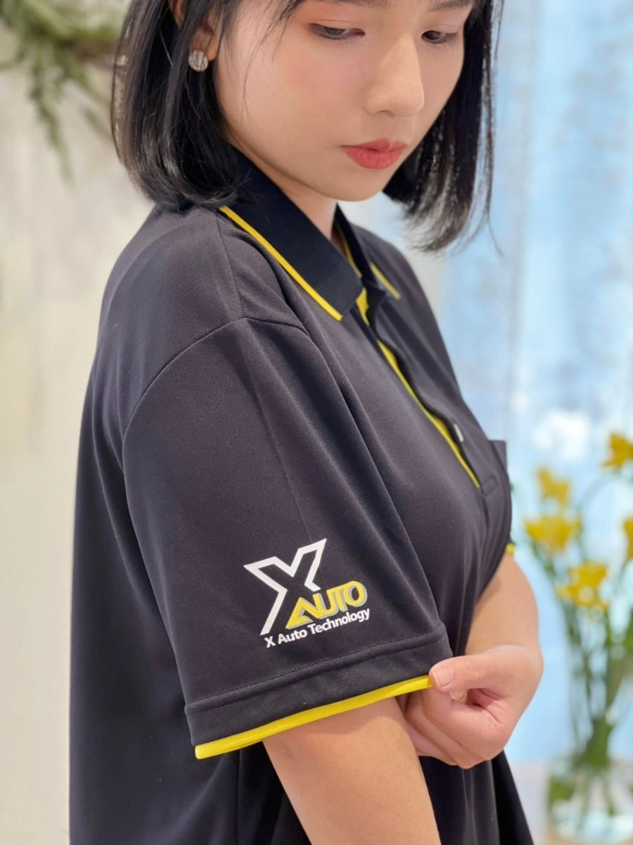 假兩件轉印排汗POLO衫