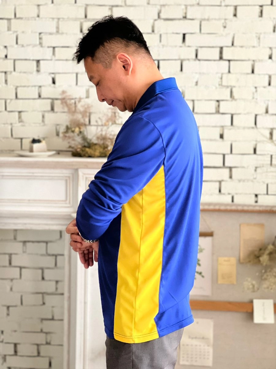 企業剪接配色設計POLO衫