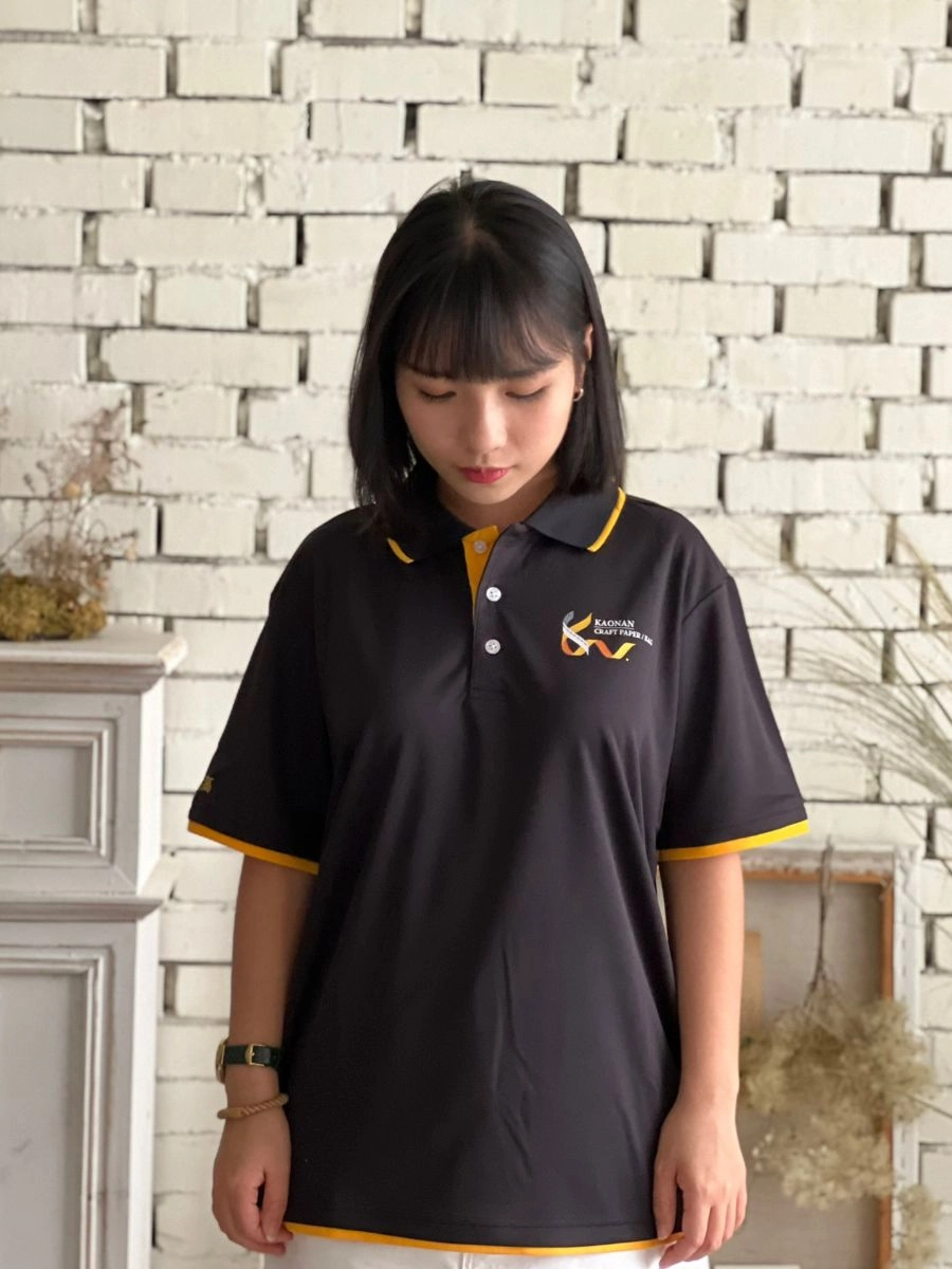 門襟配色轉印POLO衫