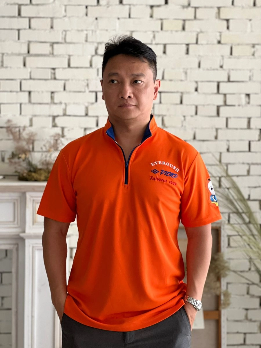 [PUMP]小立領拉鍊款POLO衫