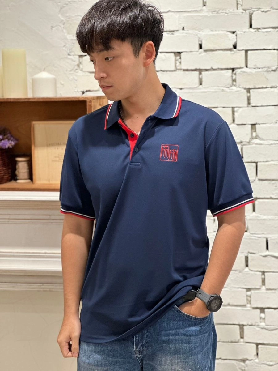 [欣欣大眾]電繡款POLO衫