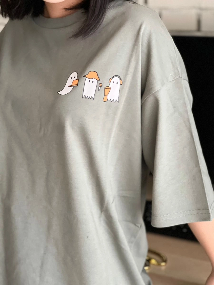 [偷聽史多利]落肩款設計圓T