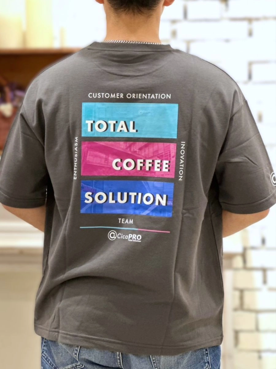 [CicaPRO]落肩款電繡圓T 