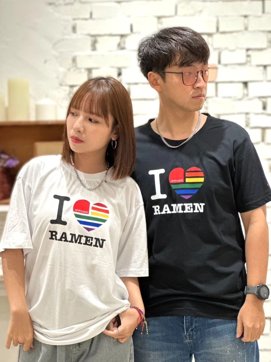 [一風堂]轉印LOGO圓T