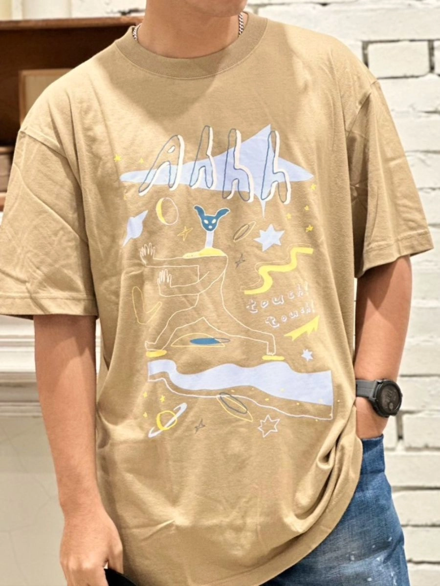 [山姆與傑克]印刷周年紀念圓T 