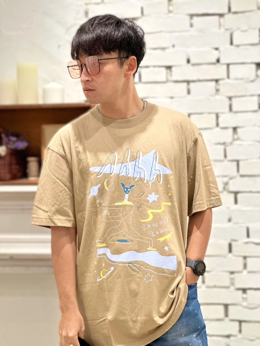 [山姆與傑克]印刷周年紀念圓T 