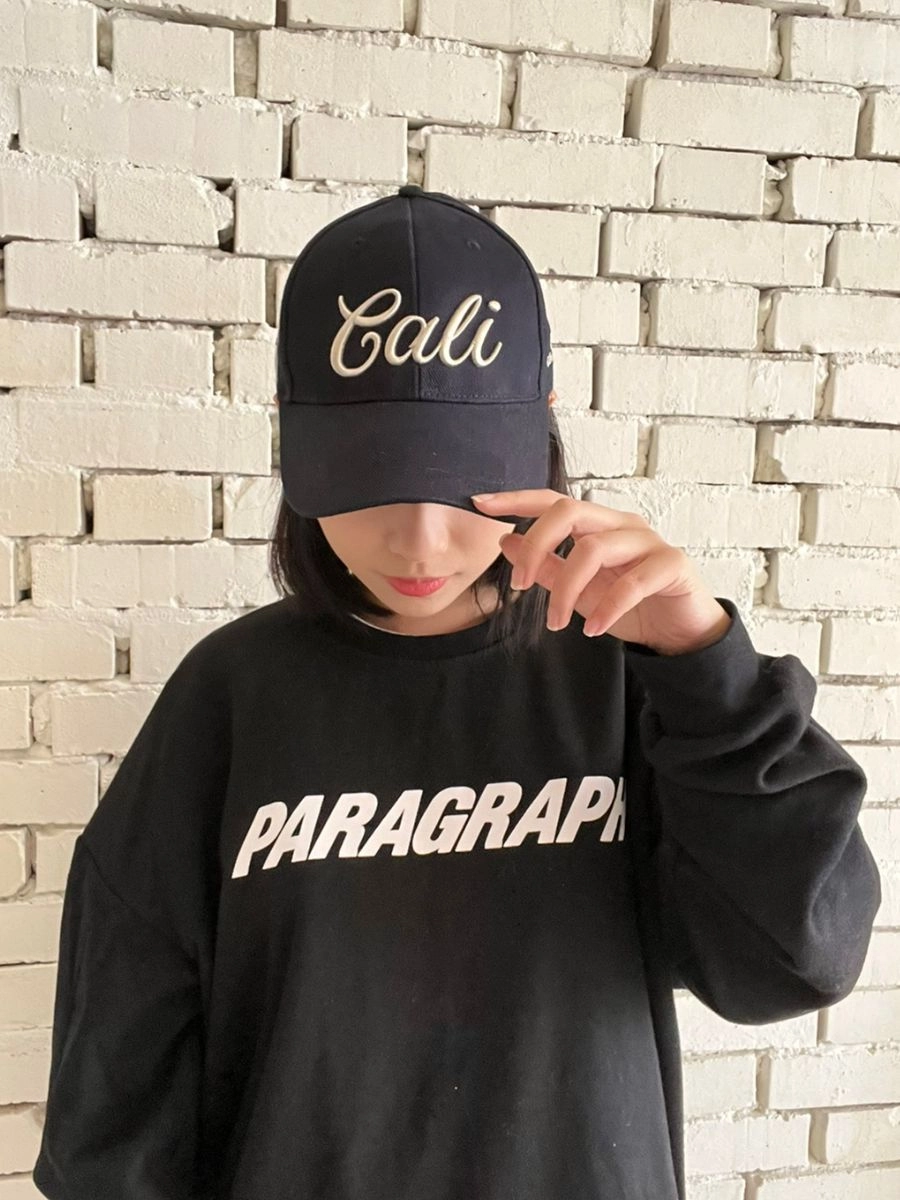 水洗感立體繡六片老帽