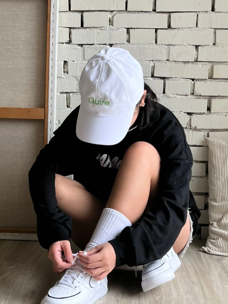 [Quire]超細纖維電繡老帽