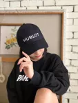 [HUBLOT]斜紋電繡老帽