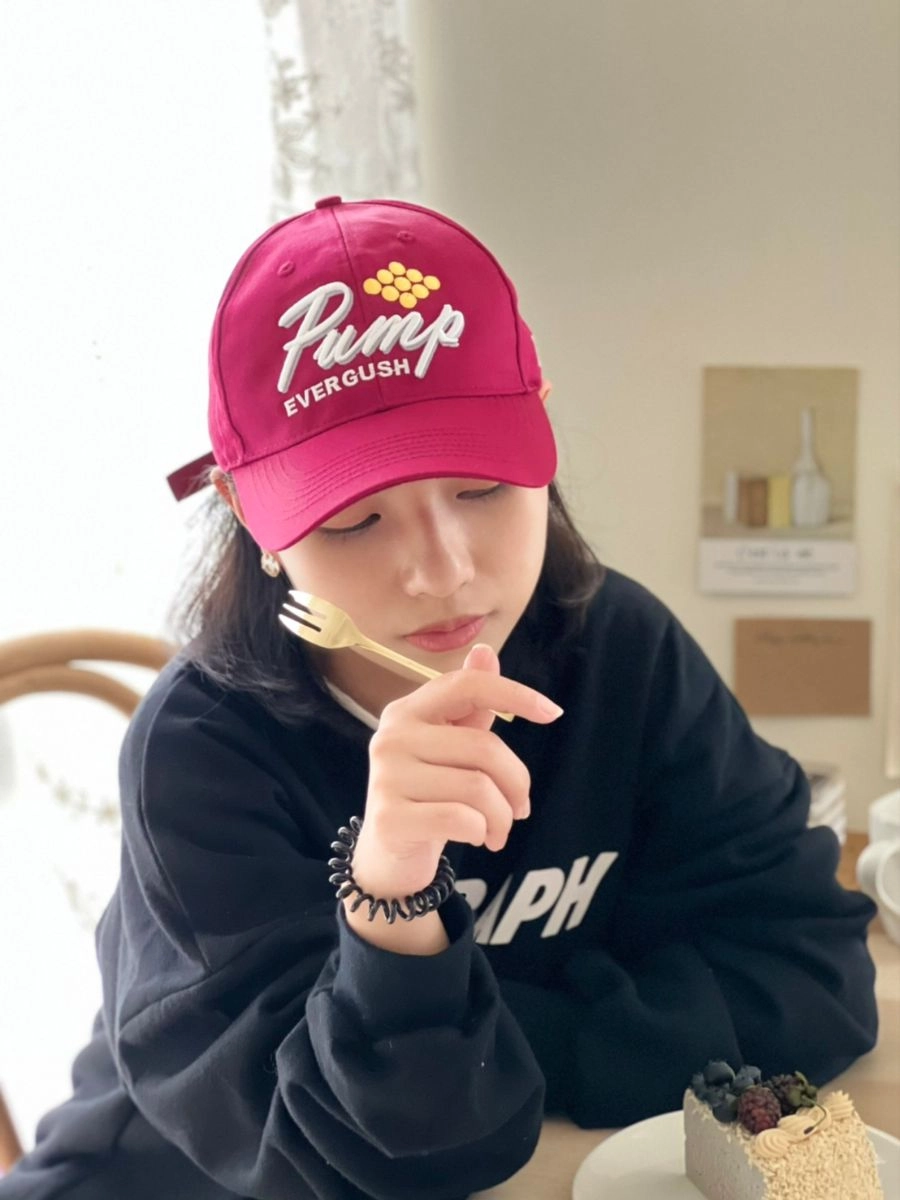 [PUMP經濟] 立體繡六片老帽  