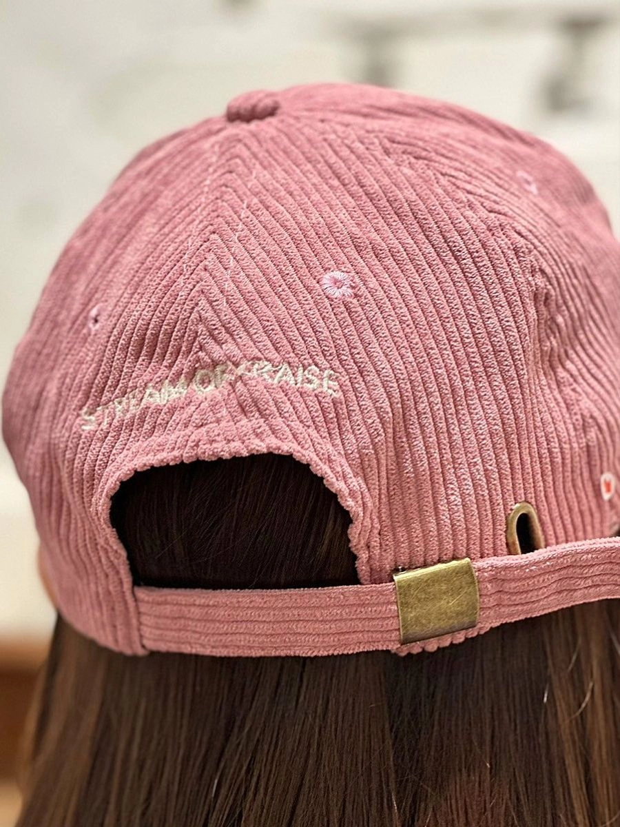 [讚美之泉] 毛巾繡老帽 