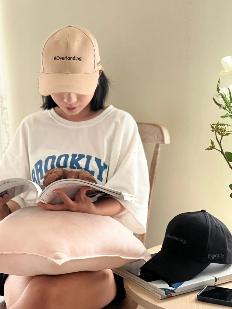 [恰如其分]電繡棒球帽 