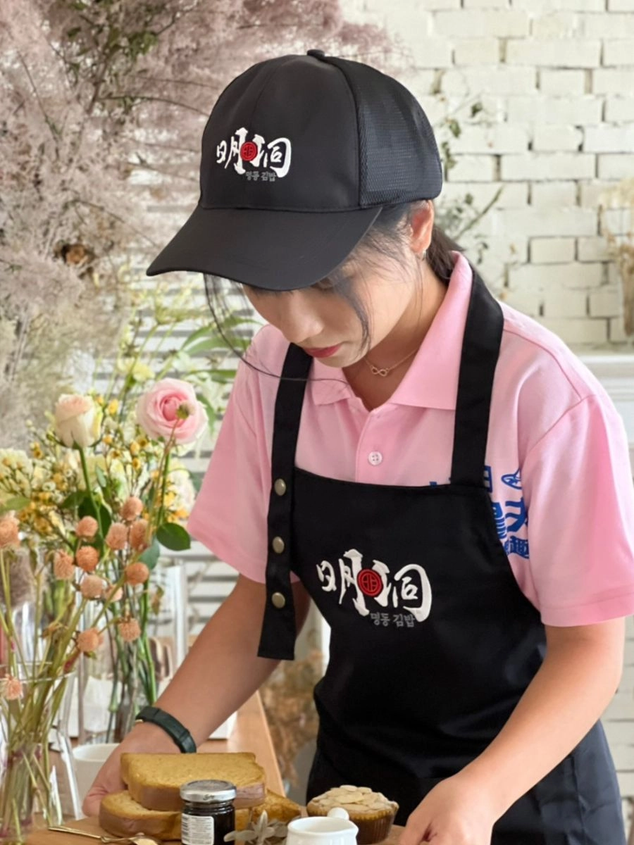 [明洞]電繡拼接棒球帽