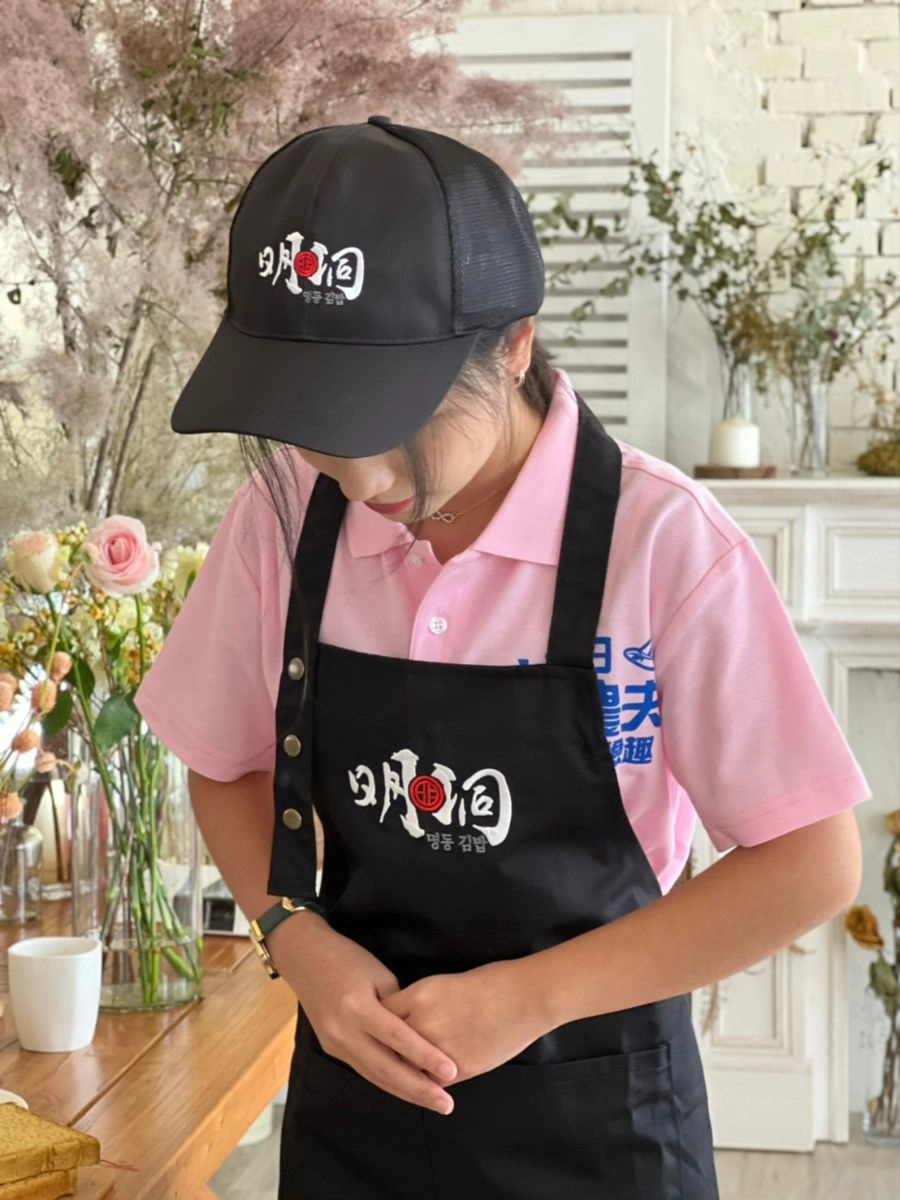 [明洞]電繡拼接棒球帽