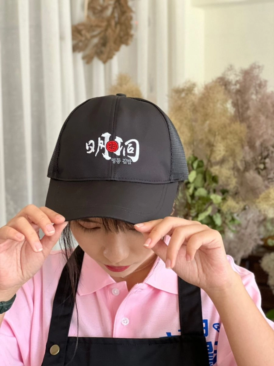 [明洞]電繡拼接棒球帽