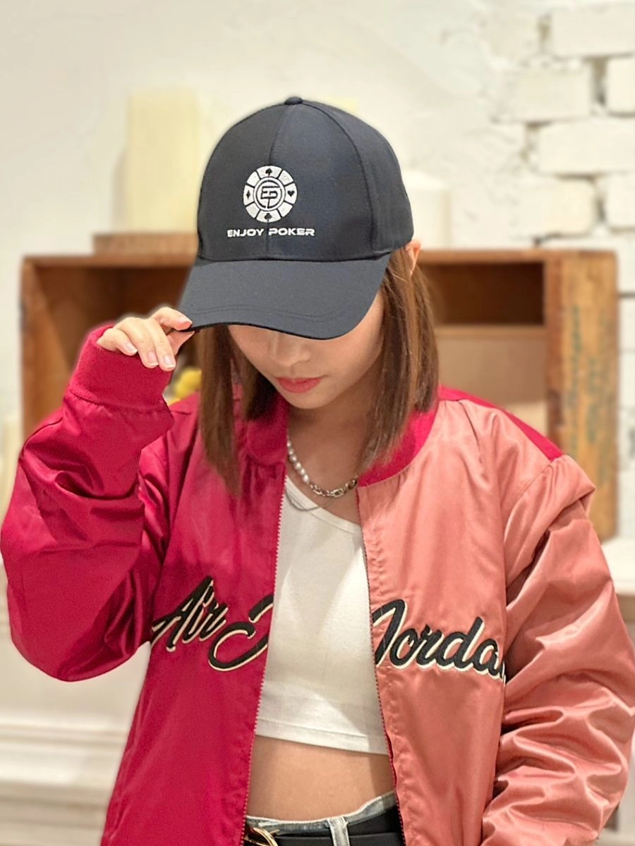 [德州撲克協會]電繡棒球帽