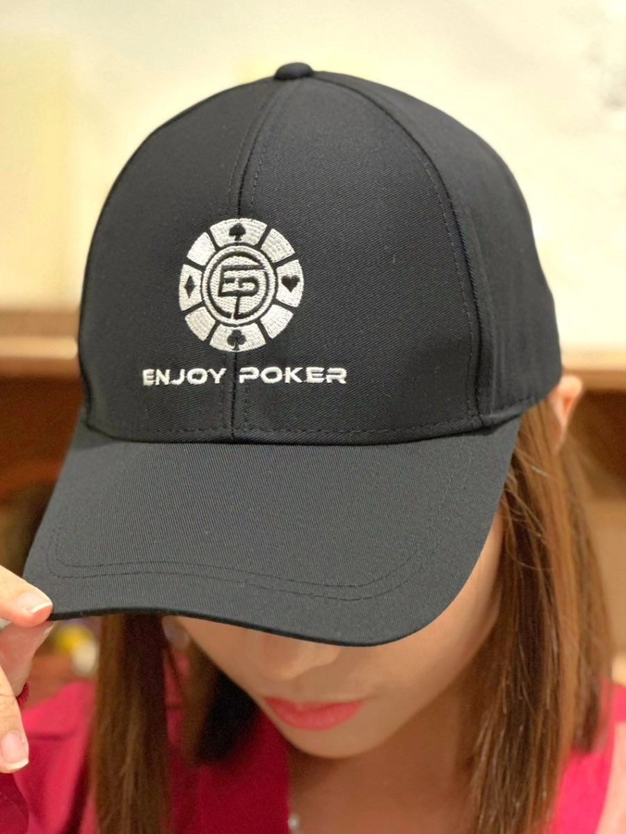 [德州撲克協會]電繡棒球帽