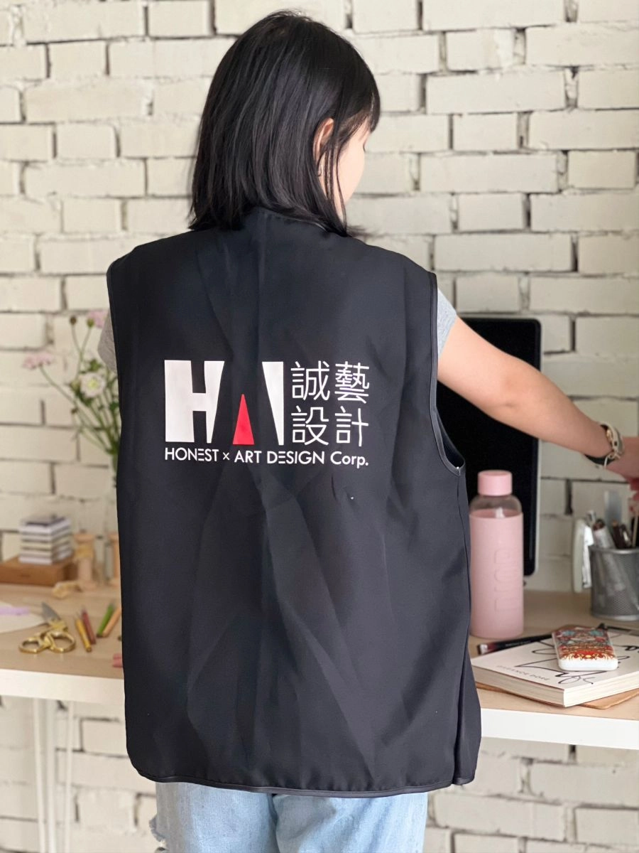 [誠藝設計]轉印志工背心