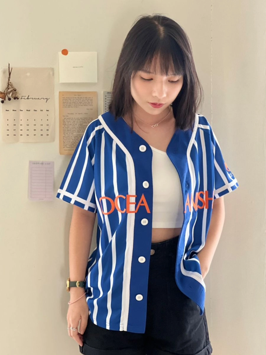 [我鮮你食]電繡昇華棒球衣 