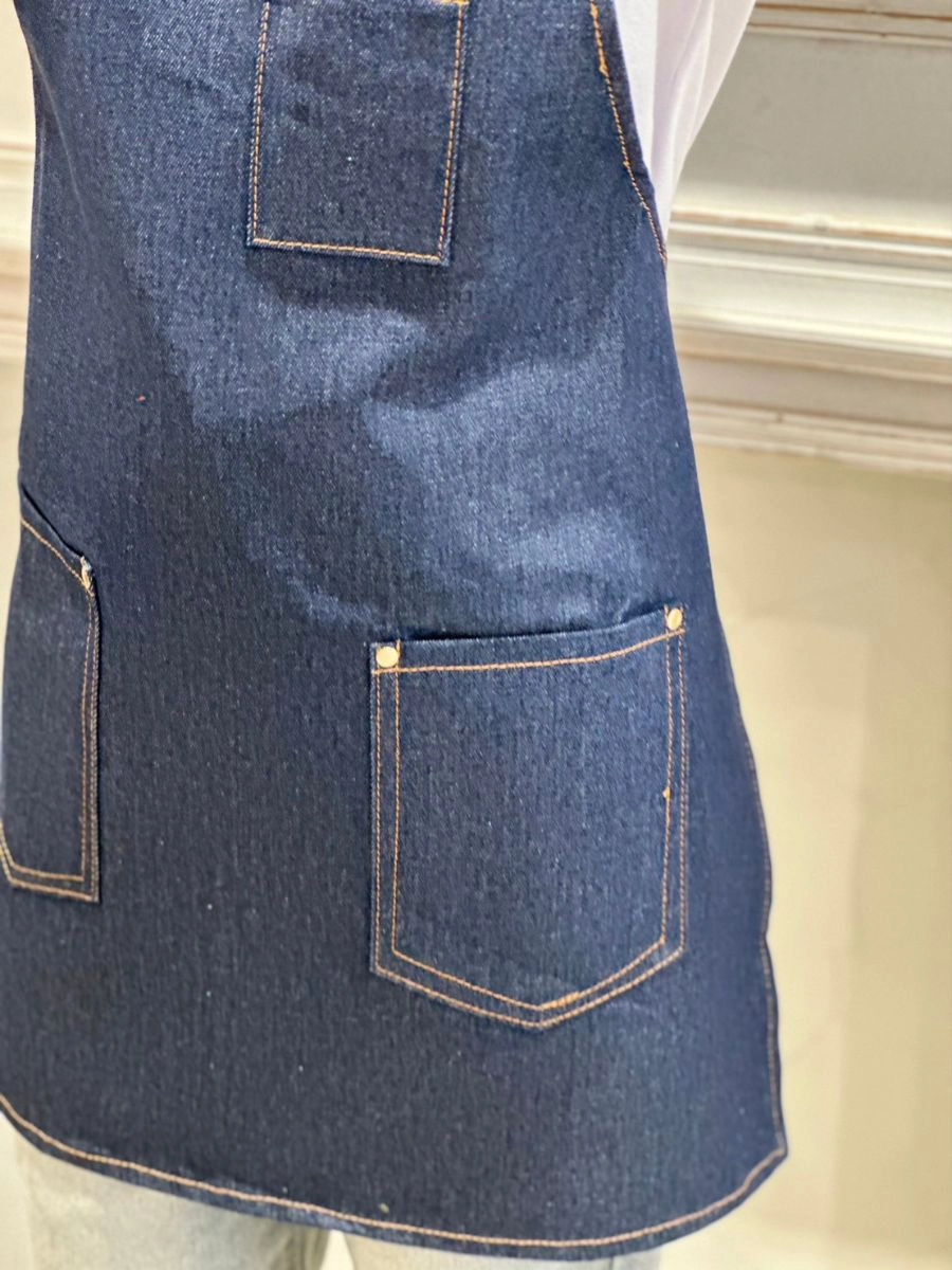 [自訂款]咖啡廳牛仔圍裙 