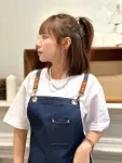 [自訂款]咖啡廳牛仔圍裙 