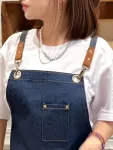 [自訂款]咖啡廳牛仔圍裙 