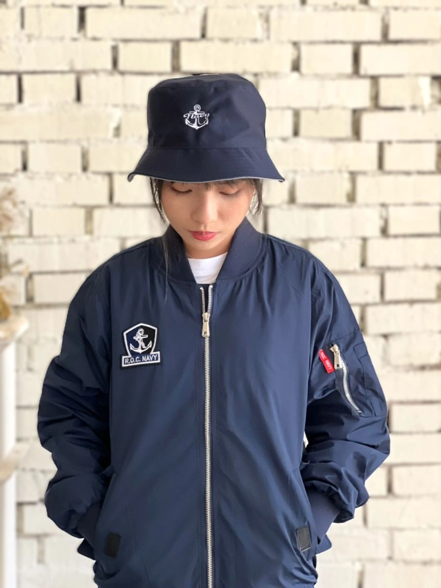 [海軍]電繡臂章飛行外套