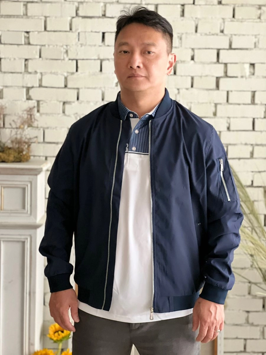 [海軍]電繡臂章飛行外套