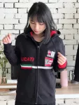 [DUCATI]設計款臂章連帽外套