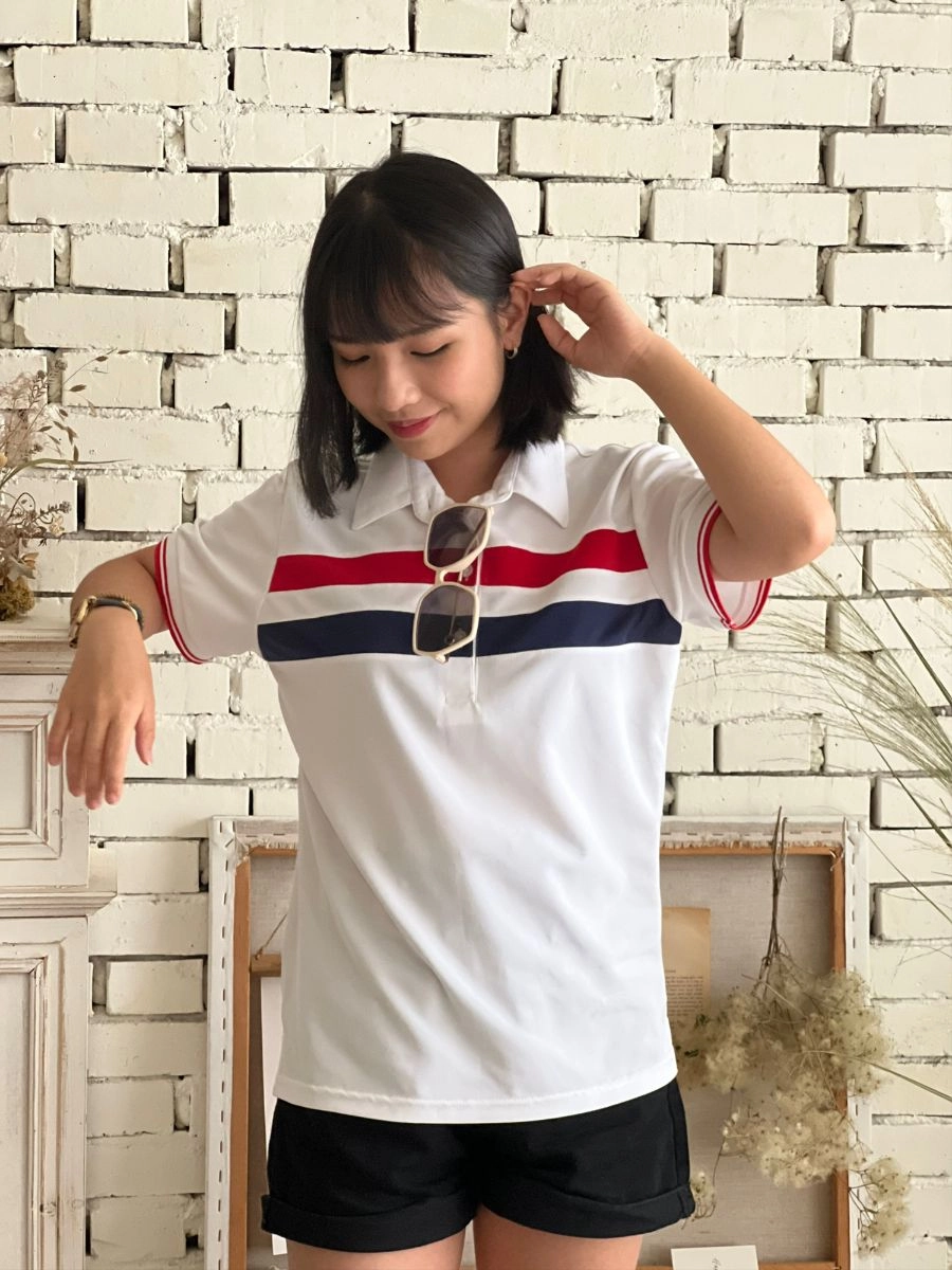 剪接款企業配色設計POLO衫