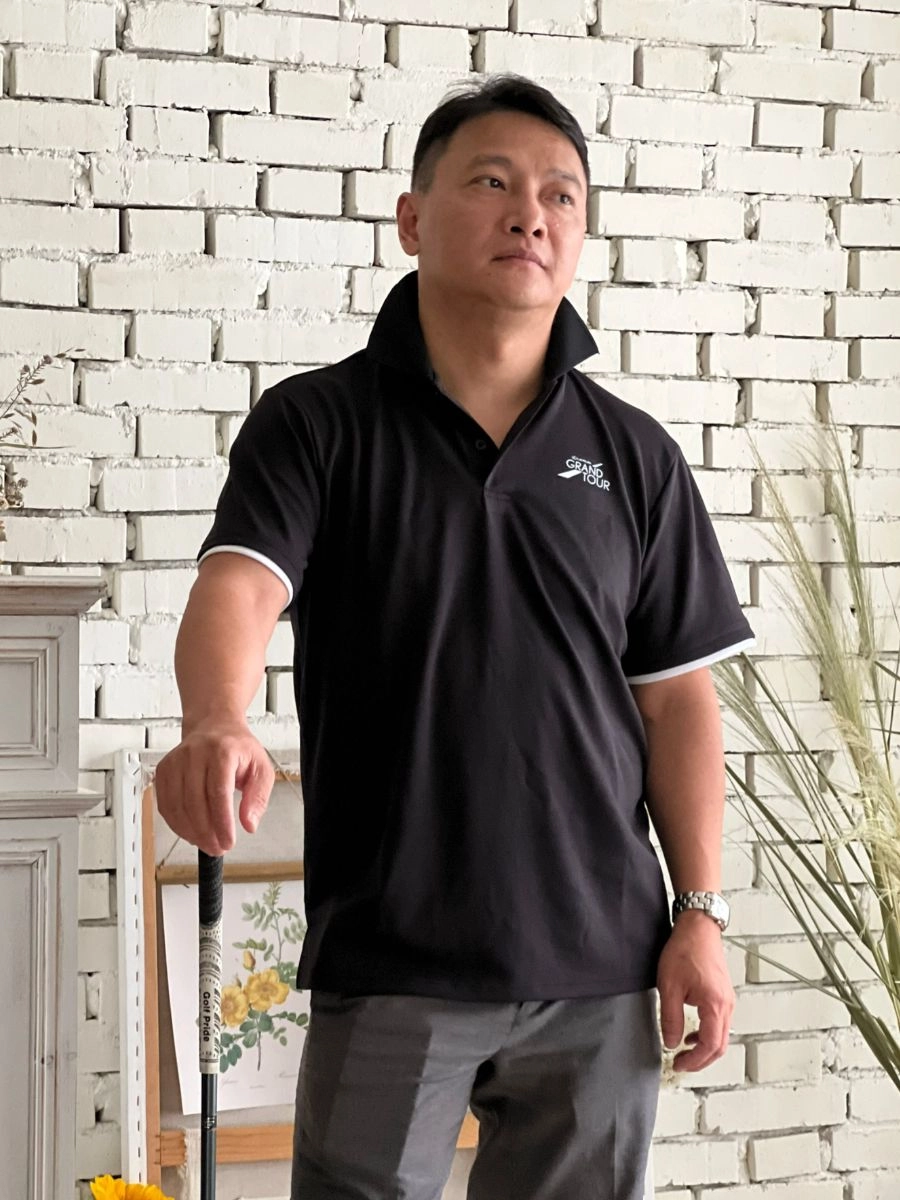 假兩件轉印POLO衫