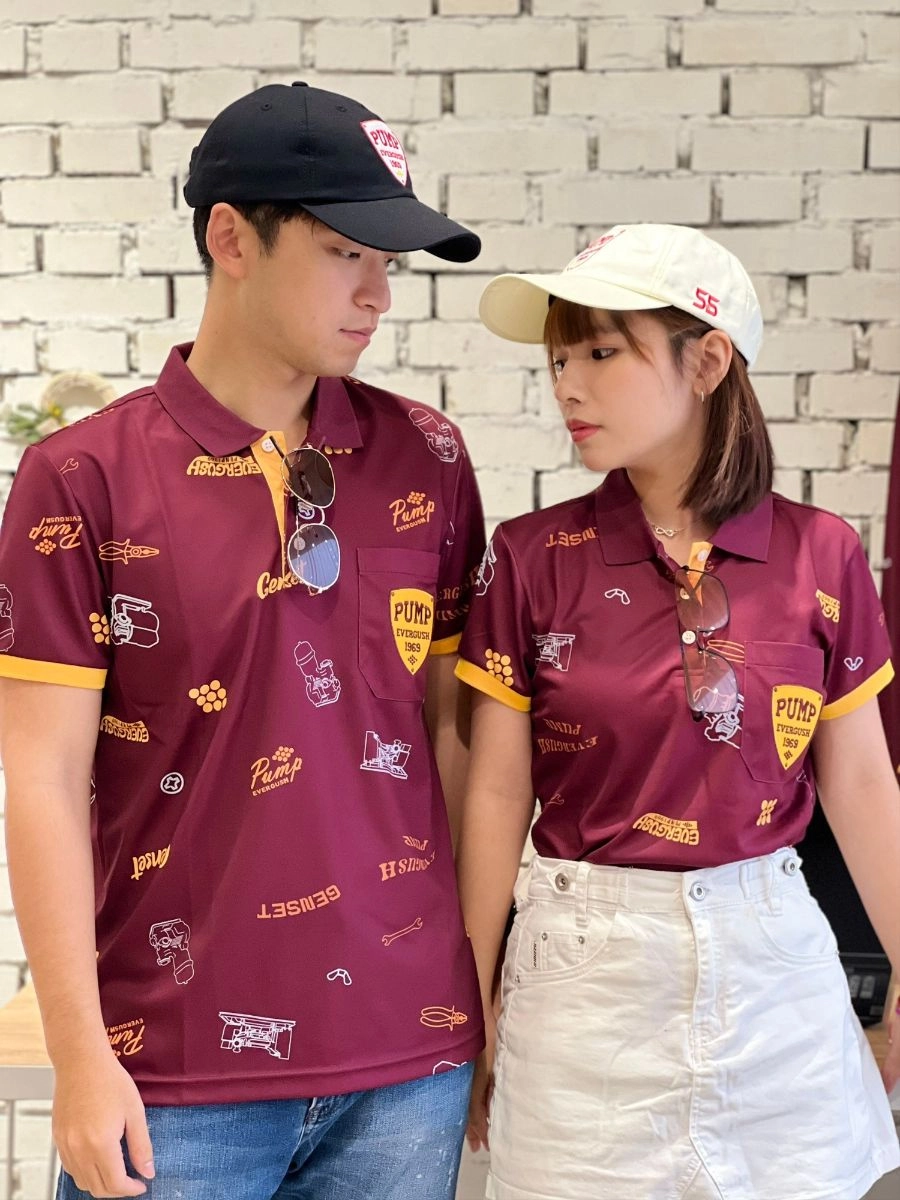 [PUMP經濟]全昇華電繡POLO衫