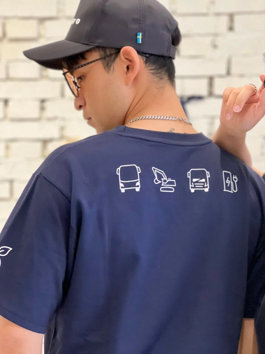 [VOLVO]印刷設計圓T